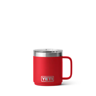 YETI Rambler 295 mL Stackable Mug with MagSlider Lid (steel) - Rescue Red