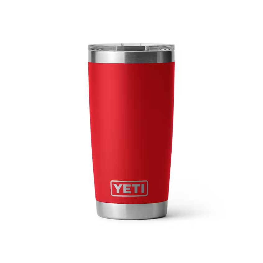 YETI Rambler 591 mL Tumbler with MagSlider Lid - Rescue Red