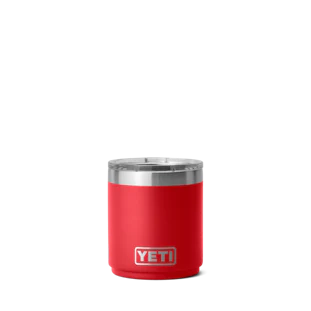 Yeti Rambler 295ml Stackable Lowball w/Magslider Lid - Rescue Red
