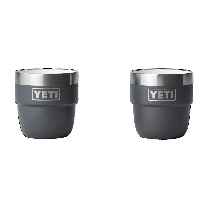 Yeti Rambler 118ml Stackable Cups - Charcoal