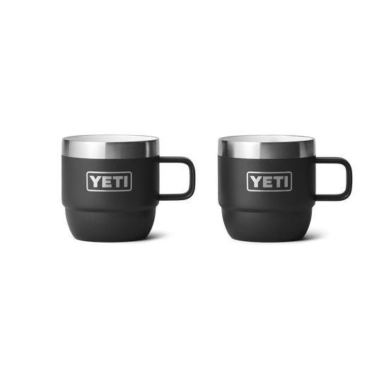 Yeti Rambler 177ml Stackable Mugs - Black