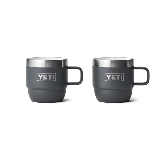 Yeti Rambler 177ml Stackable Mugs - Charcoal