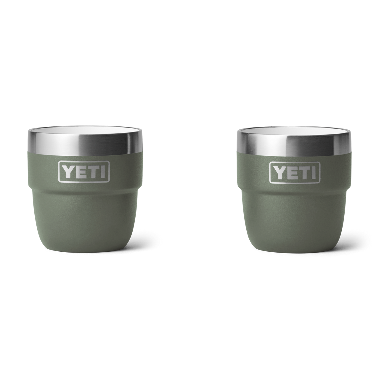 Yeti Rambler 118ml Stackable Cups - Camp Green