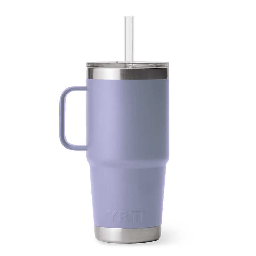 Yeti Rambler 739ml Straw Mug w/Straw Lid - Cosmic Lilac