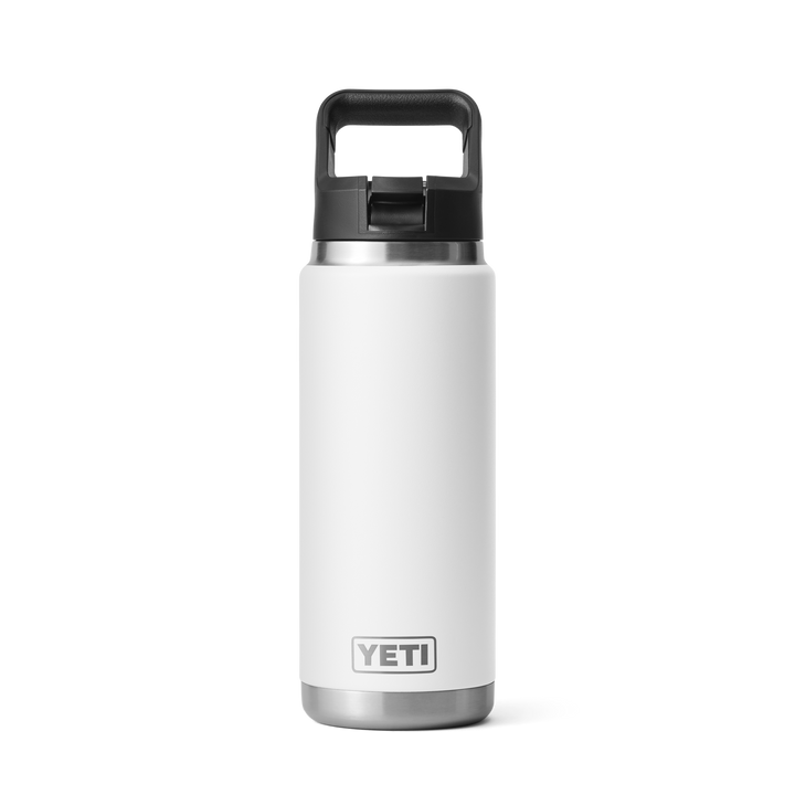 YETI Rambler 769 mL Water Bottle with Straw Cap - White