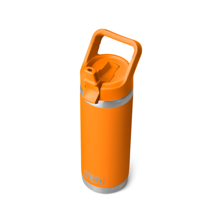 YETI Rambler 532 mL Water Bottle with Straw Cap - King Crab Orange