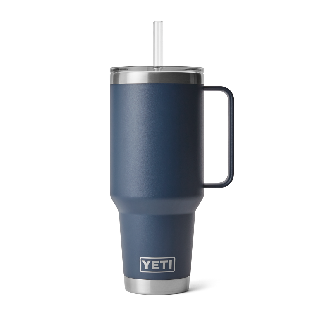 Yeti Rambler 1.2L Straw Mug w/Straw Lid - Navy