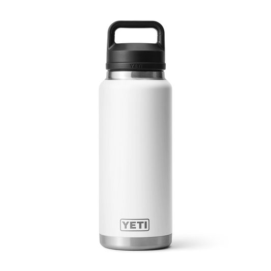 Yeti Rambler 1L Bottle w/Chug Cap - White
