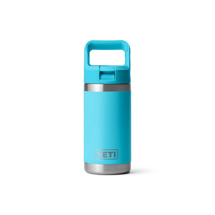 YETI Rambler Jr. 355 mL Kids Water Bottle with Straw Cap - Reef Blue