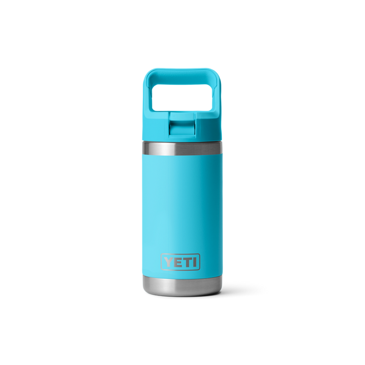YETI Rambler Jr. 355 mL Kids Water Bottle with Straw Cap - Reef Blue