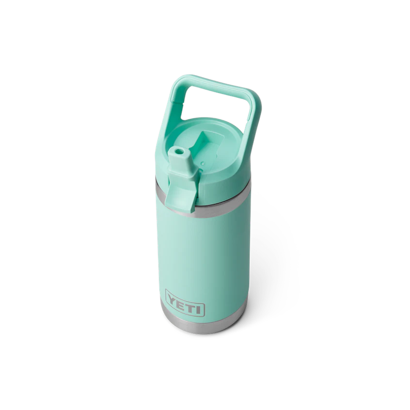 YETI Rambler Jr. 355 mL Kids Water Bottle with Straw Cap - Seafoam