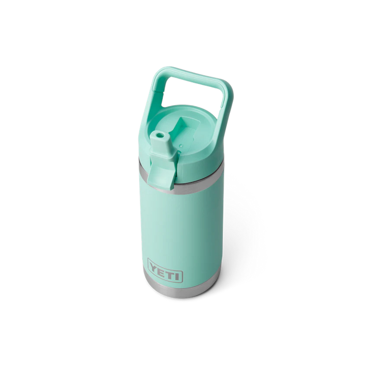 YETI Rambler Jr. 355 mL Kids Water Bottle with Straw Cap - Seafoam