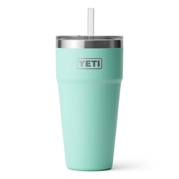 Yeti Rambler 769ml Stackable Pint w/Straw Lid - Seafoam