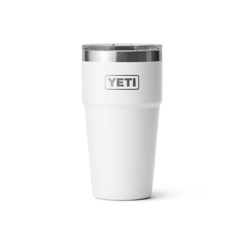 Yeti Rambler 591 ml Tumbler Stackable w/Magslider - White