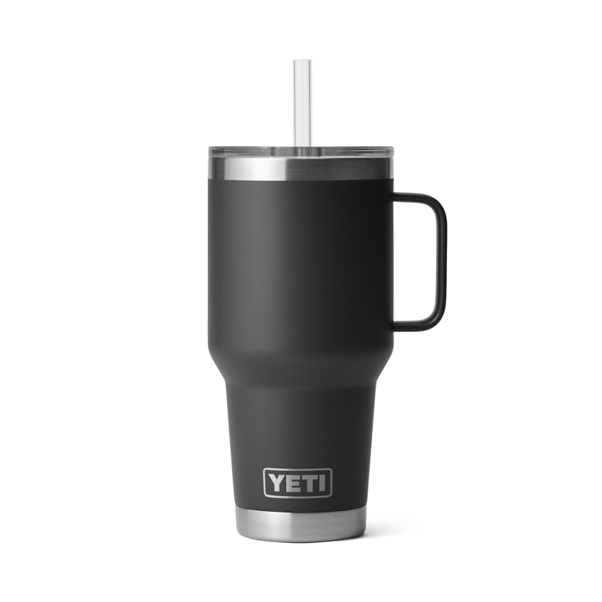 YETI Rambler 1 L Straw Mug with Straw Lid - Black