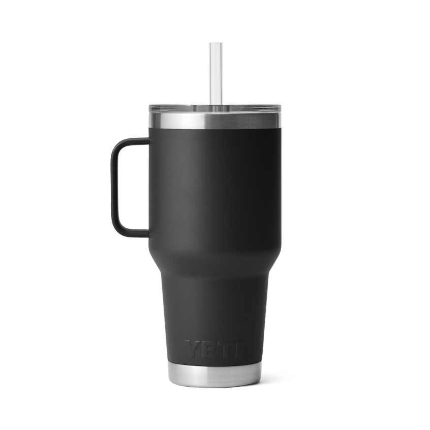 Yeti Rambler 1L Straw Mug - Black