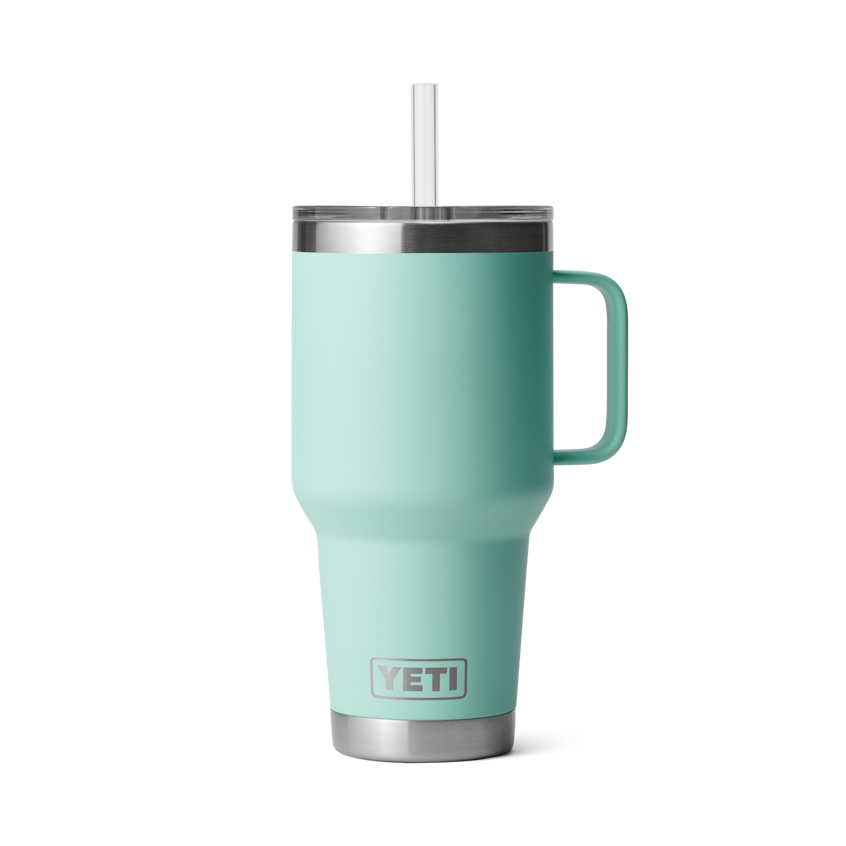 YETI Rambler 1 L Straw Mug with Straw Lid - Seafoam