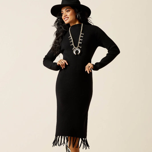 Ariat Women's Alicia Sweater Dress - Black