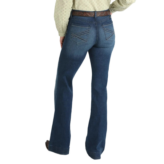 Cruel Women's Mila Dark Stone Jeans - Indigo - Irvine Tack & Western Wear