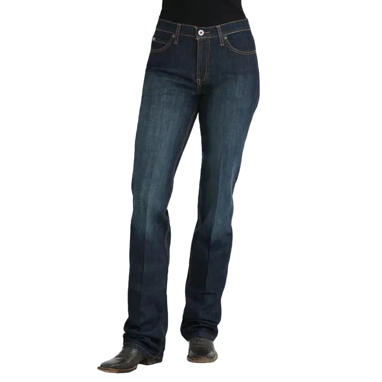 Cinch Women's Jenna Slim Fit Jeans - Dark Stone - Irvine Tack & Western Wear