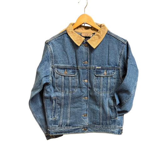 STS Ladies Price Wool Lined Denim Jacket - Stone Wash