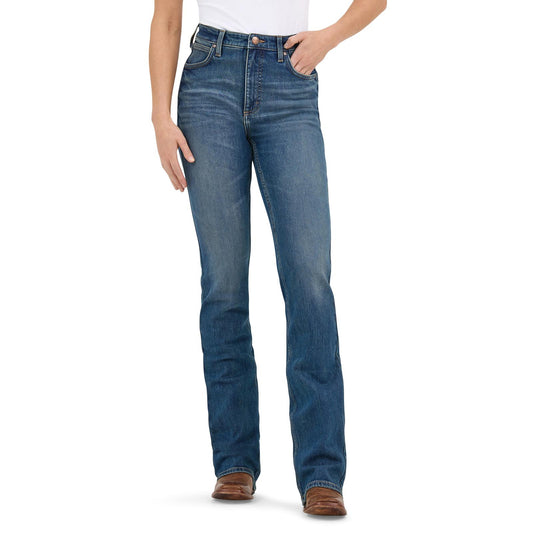 Wrangler Women's High Rise Rodeo Bootcut Wrangler Riding Jean - Camila - Irvine Tack & Western Wear