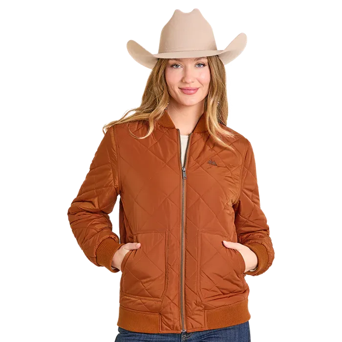 Panhandle Slim Women's Quilted Bomber Jacket - Multiple Colours