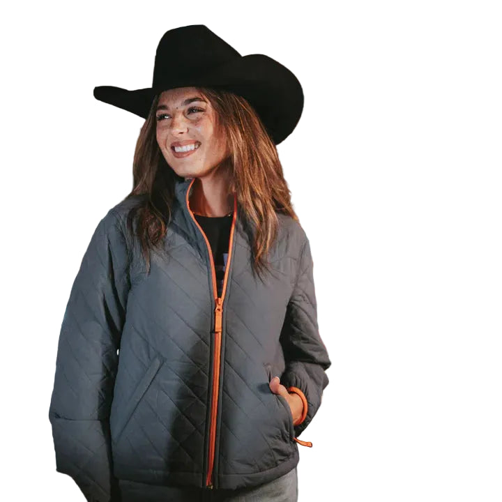 Sendero Women's Cloudcroft Puffer Jacket - Stormy Weather - Irvine Tack & Western Wear