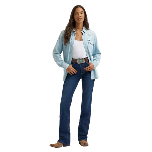 Wrangler Women's High Rise Rodeo Bootcut Wrangler Riding Jean - Kayla
