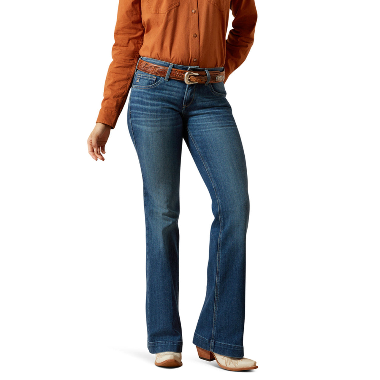 Ariat Women's Perfect Rise Leslie Slim Trouser Jeans - Vermont