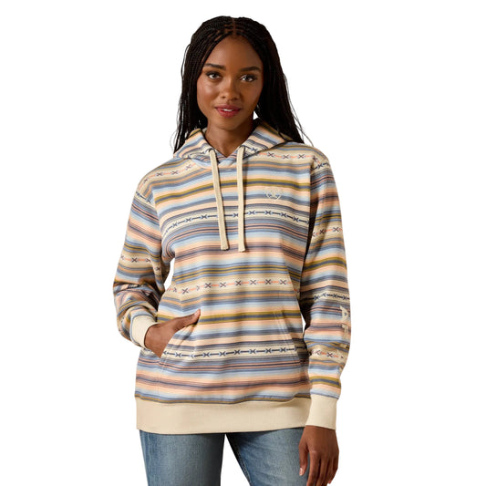 Ariat Women's Logo 2.0 Serape Print Hoodie - Multi Colour - Irvine Tack & Western Wear