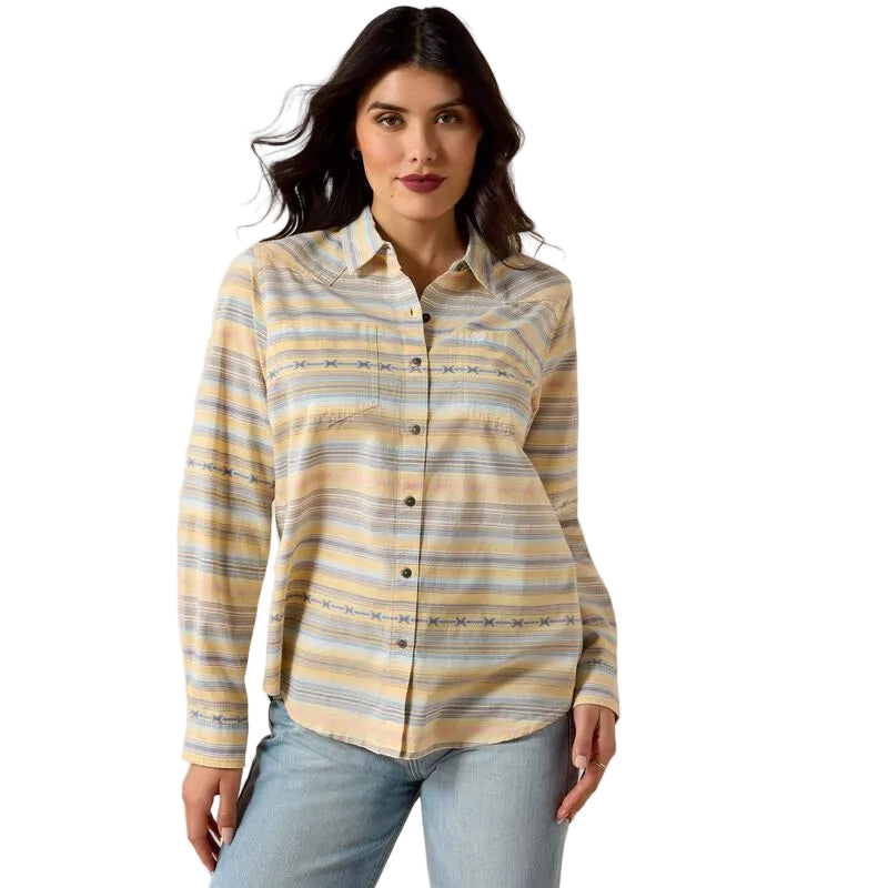 Ariat Women's Billie Jean Long Sleeve Shirt - Sunrise Serape - Irvine Tack & Western Wear