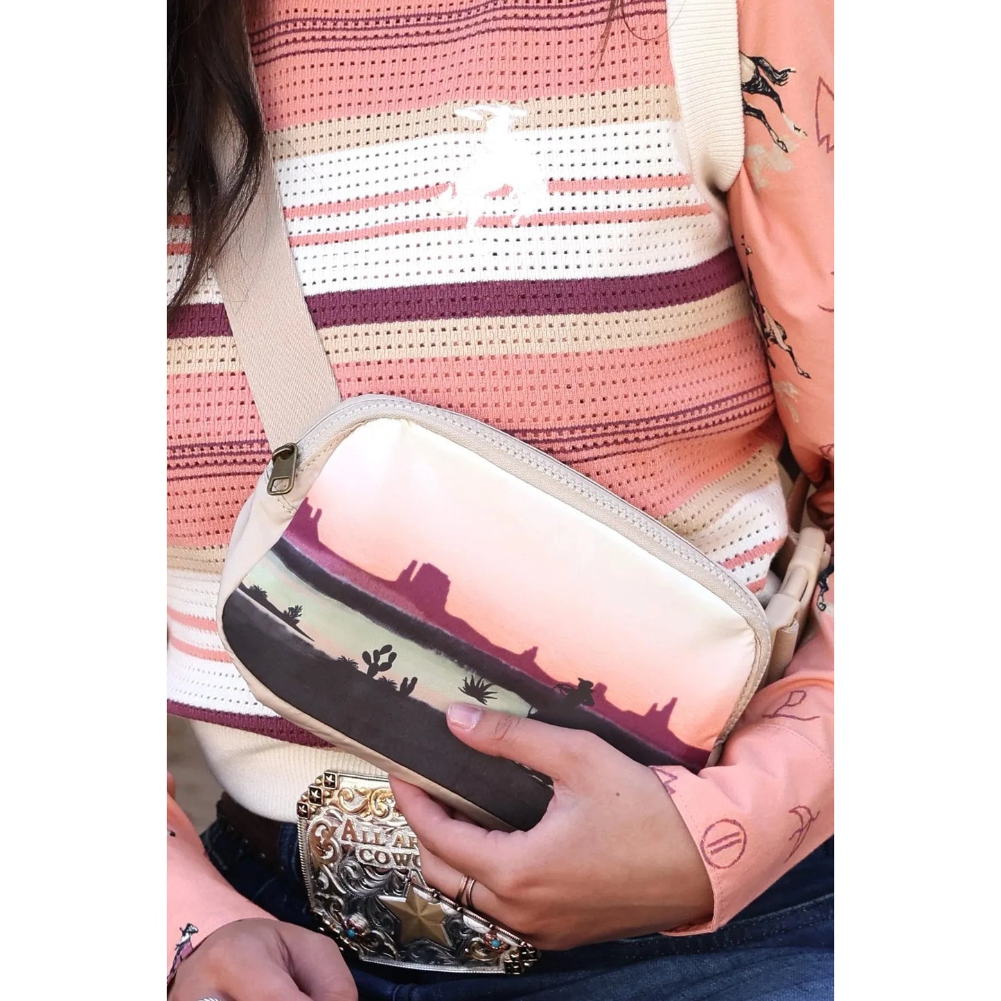 Cruel Women's Belt Bag - Multi Coloured