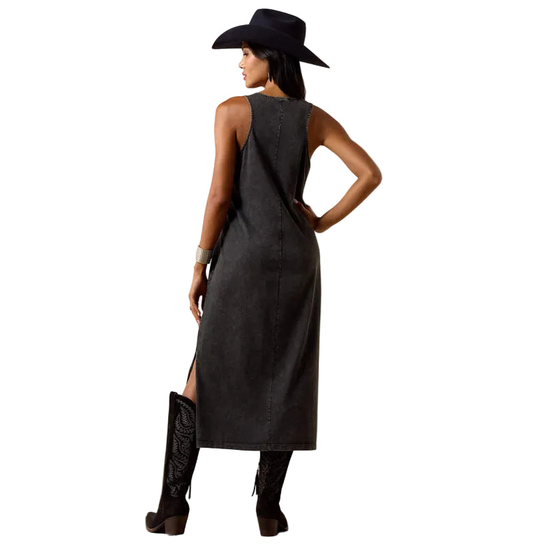 Ariat Women's Desert Mirage Dress - Black Mineral Wash