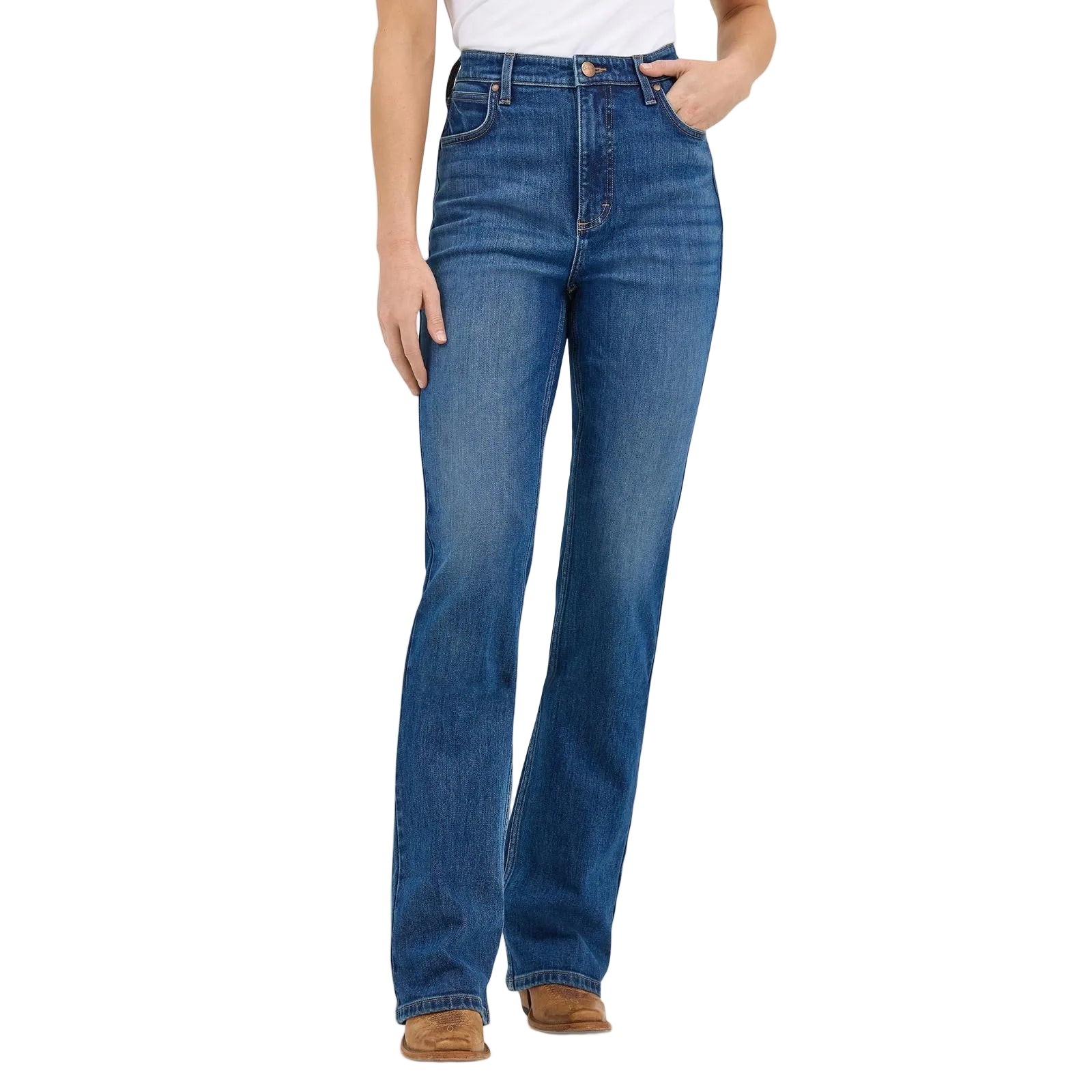 Wrangler Women's High Rise Rodeo Bootcut Wrangler Riding Jean - Lillian - Irvine Tack & Western Wear