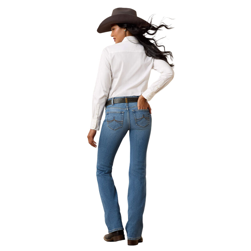 Ariat Women's Perfect Rise Acclimatize Nayelli Boot Cut Jean - Panama