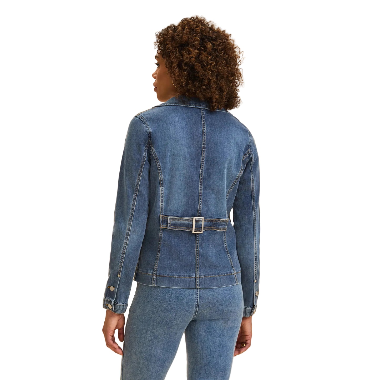 FDJ Women's Denim Blazer Jacket - Medium Wash - Irvine Tack & Western Wear