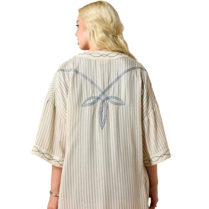 Ariat Women's Bella Duster - Twill Stripe