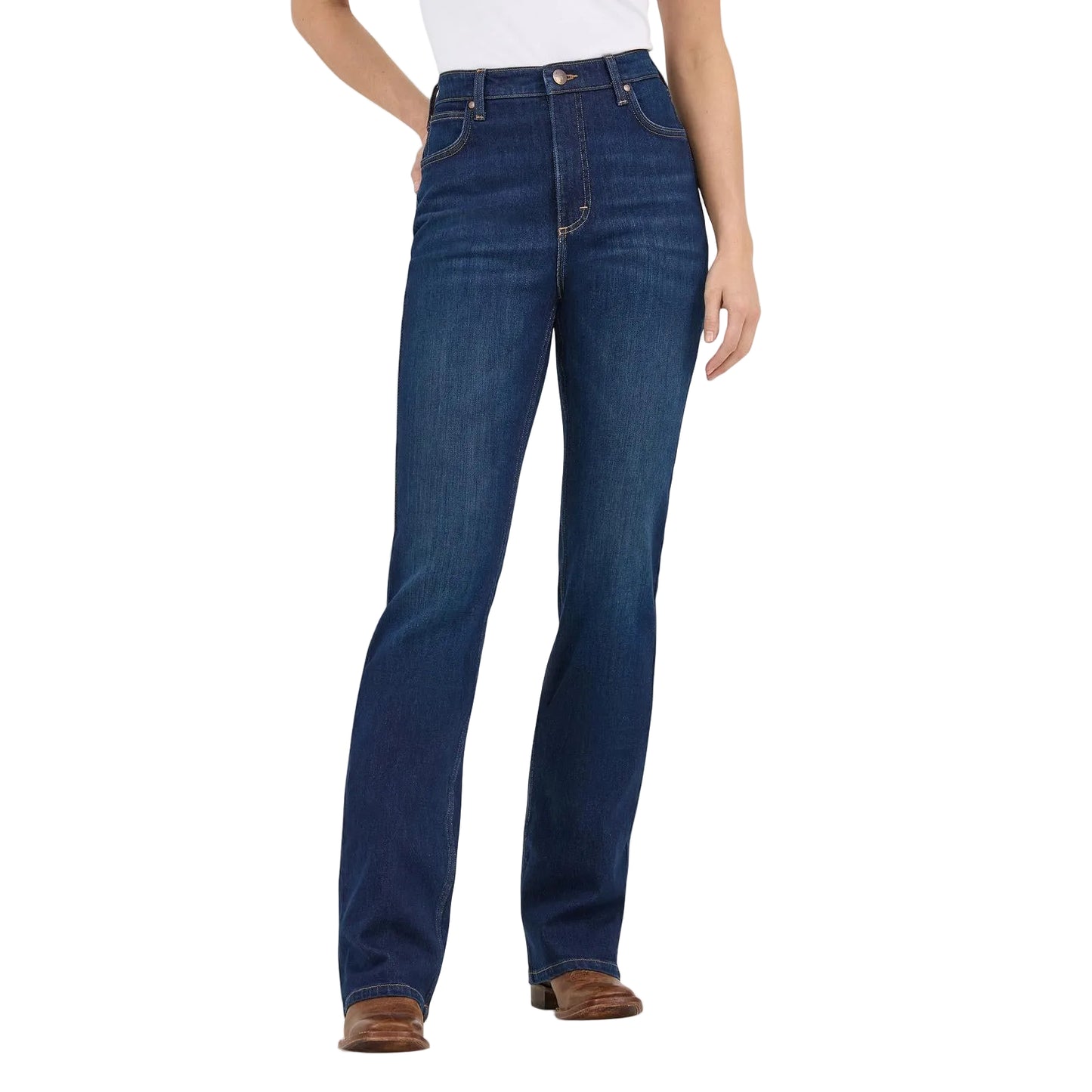 Wrangler Women's High Rise Rodeo Bootcut Wrangler Riding Jean - Kayla