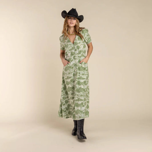 Sendero Women's Darcy Dress - Mint Green - Irvine Tack & Western Wear