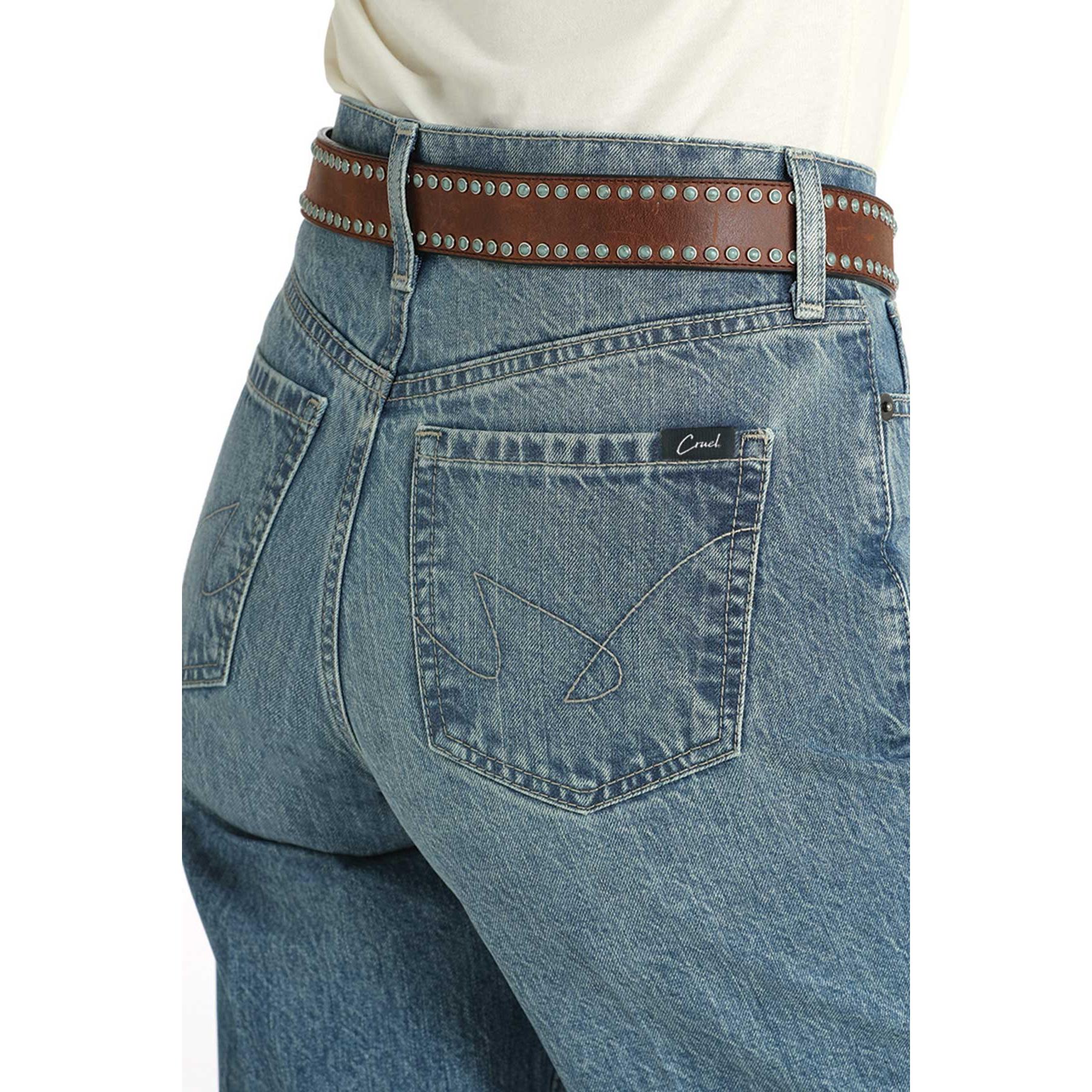 Cinch Women's Casey Medium Stone Jeans - Indigo - Irvine Tack & Western Wear