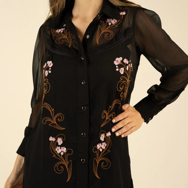 Sendero Women's Piper Western Dress - Black - Irvine Tack & Western Wear