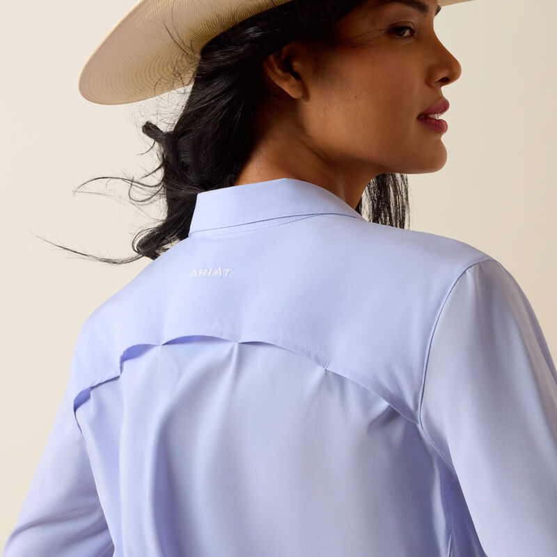 Ariat Women's VentTEK Long Sleeve Shirt - Baby Lavender