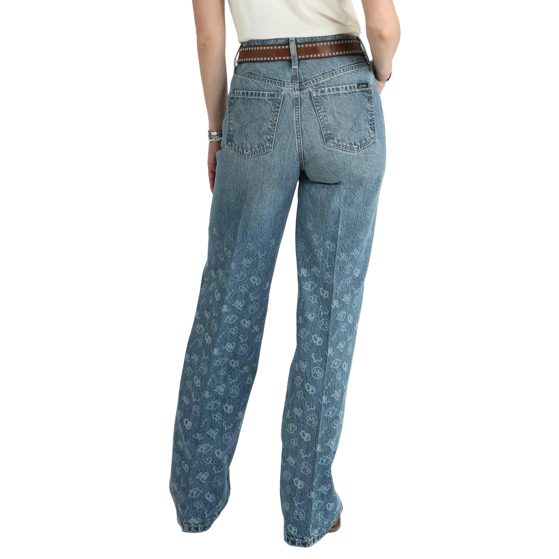 Cinch Women's Casey Medium Stone Jeans - Indigo - Irvine Tack & Western Wear