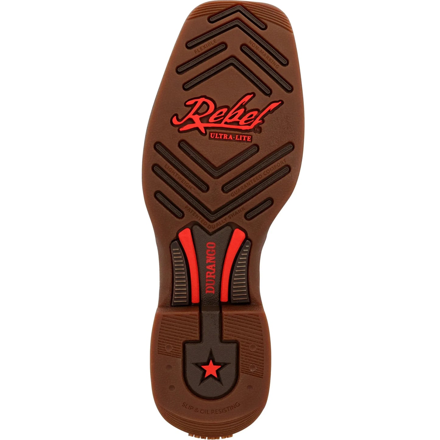 Durango Women's Rebel Ultra Lite Western Boot - Burnished Chestnut/Rose