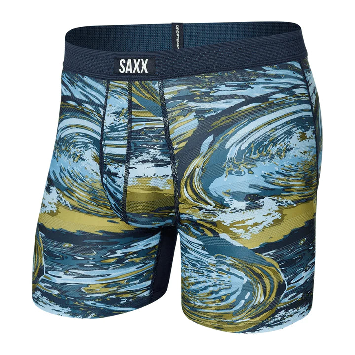 Saxx Men's DropTemp Cooling Mesh Boxer Briefs