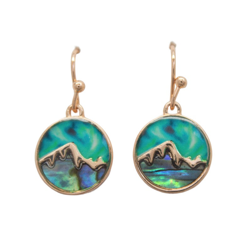 KC Gifts Luma Mountain Northern Lights Earrings