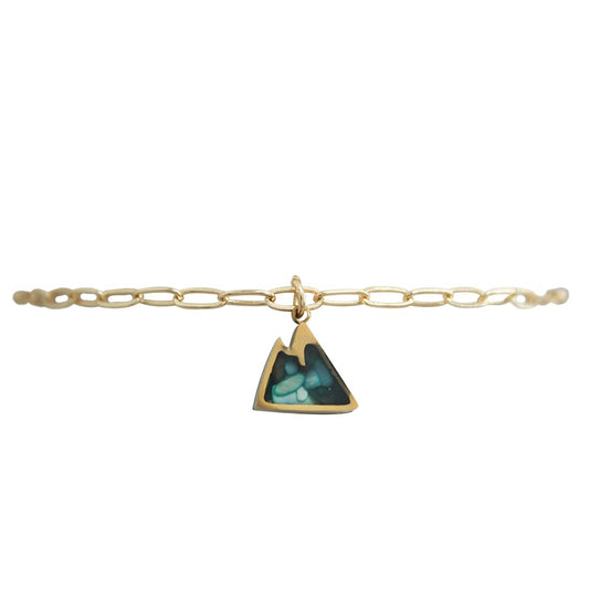 KC Mountain Stone Bracelet- Green