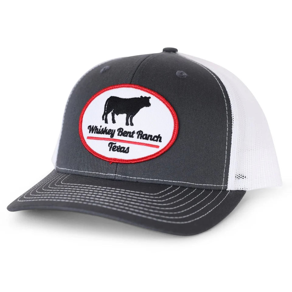 Whiskey Bent Hat Co Whiskey Bent Ranch 2.0 Cap - Grey/White - Irvine Tack & Western Wear