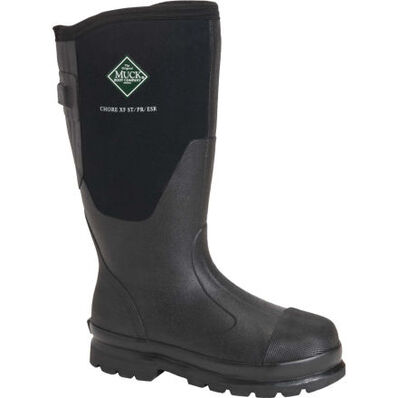 Muck Women's Chore Steel Toe Tall Wide Calf Boots